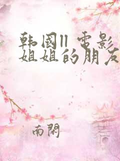 韩国ll 电影姐姐的朋友