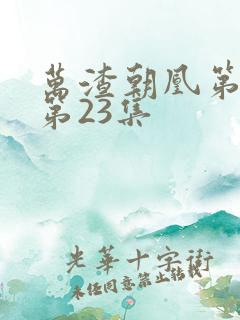 万渣朝凰第三季第23集