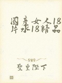 国产女人18毛片水18精品软件