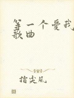 等一个爱我的人歌曲