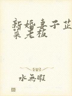 新婚妻子芷姗和菜老板