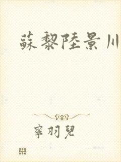 苏黎陆景川短剧