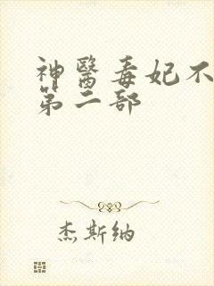 神医毒妃不好惹第二部
