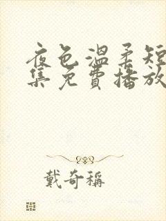 夜色温柔短剧全集免费播放电视剧