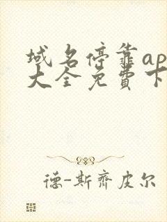 域名停靠app大全免费下载网站