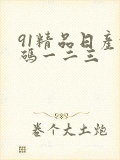 91精品日产乱码一二三