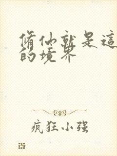 修仙就是这样子的境界