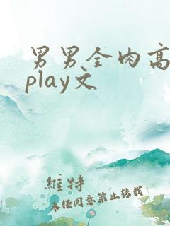 男男全肉高h湿play文