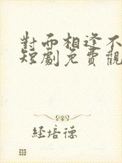 对面相逢不相识短剧免费观看