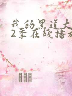 我的黑道大佬第2季在线播放