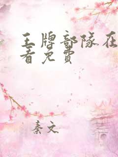 王牌部队在线观看免费