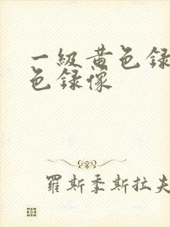 一级黄色录像黄色录像