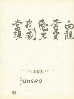 当我飞奔向你电视剧免费观看张淼怡