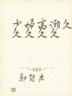 少妇高潮久久久久久久久