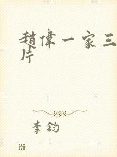 赵伟一家三口照片