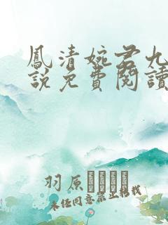 凤清婉君九渊小说免费阅读最新章节