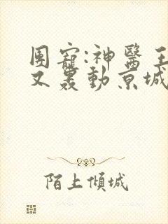 团宠:神医王妃又轰动京城了