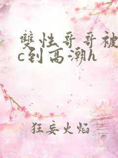 双性哥哥被弟弟c到高潮h