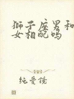 狮子座男和射手女相配吗