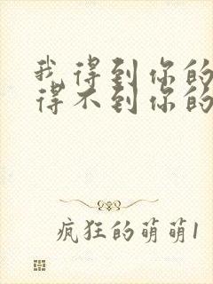 我得到你的人却得不到你的心歌词