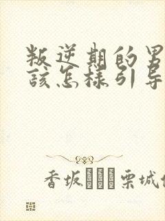 叛逆期的男孩子该怎样引导教育