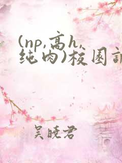 (np,高h,纯肉)校园调教