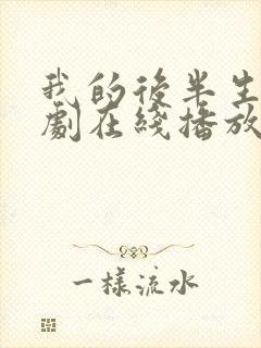 我的后半生电视剧在线播放