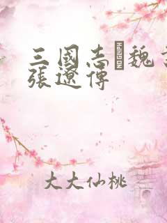 三国志·魏书·张辽传