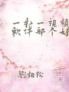 一对一视频聊天软件哪个好