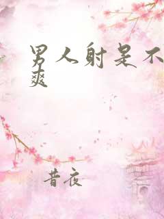 男人射是不是很爽