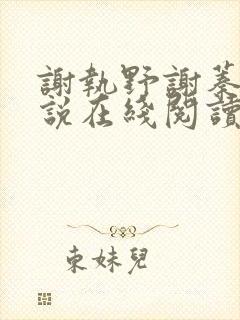 谢执野谢蓁蓁小说在线阅读