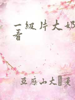 一级片大奶子看看