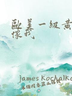 欧美一级黄色录像我