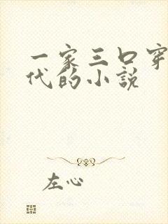 一家三口穿越古代的小说