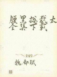 腹黑总裁太霸道全集下载