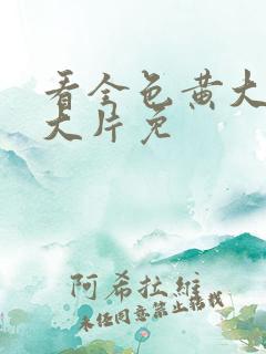 看全色黄大色黄大片免