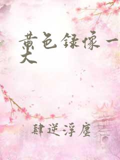 黄色录像一级片大