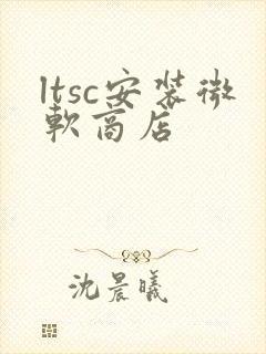 ltsc安装微软商店