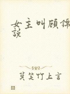 女主叫顾锦的小说