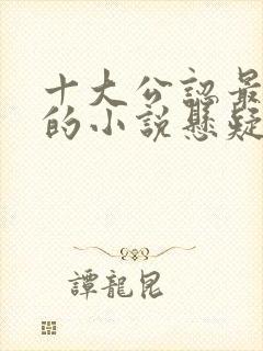 十大公认最好看的小说悬疑