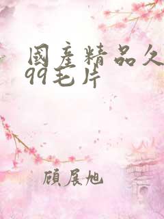 国产精品久久久99毛片