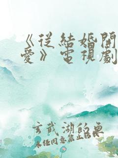 《从结婚开始恋爱》电视剧免费观看