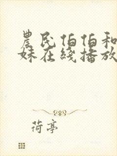 农民伯伯和乡下妹在线播放