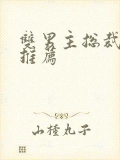 双男主总裁小说推荐