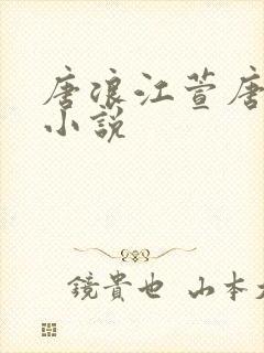 唐浪江萱唐芸的小说