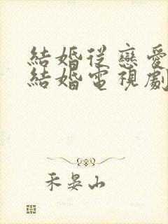 结婚从恋爱开始结婚电视剧免费观看