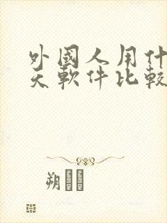 外国人用什么聊天软件比较多