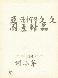 亚洲99久久久国产精品