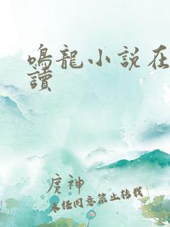 鸣龙小说在线阅读