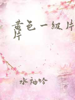 黄色一级片二级片